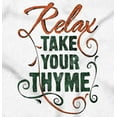 thumbnail image 2 of Relax Take Your Thyme Home Gardening's Hoodie Sweatshirt Women Brisco Brands M, 2 of 6