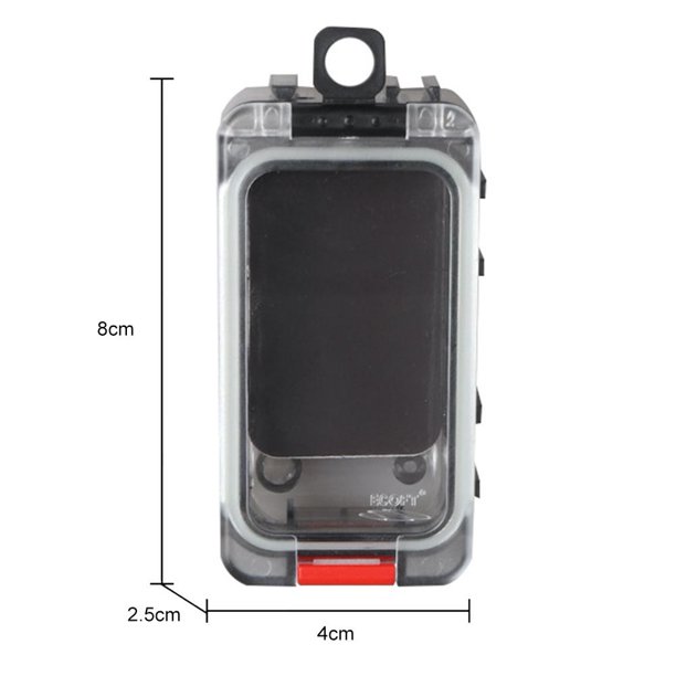 Contenedor de señuelos de cebo, caja de señuelos de Pesca DIY, herramientas de Pesca de doble capa (B1) Ndcxsfigh Para Estrenar