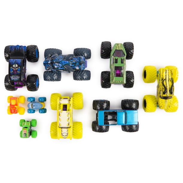 ミニカー Monster Jam Collection 9-Pack Trucks Monster Jam, Official Monster Jam Collection 9-Pack Monster Trucks