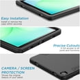 thumbnail image 4 of AICase Silicone PC Case for Samsung Galaxy Tab A9+ Plus SM-X210 / SM-X216  / SM-X218 , Heavy Duty Protection Military Grade Shockproof Rugged Non-Slip Tablet Cover for Kids Adjustable Kickstand, 4 of 6