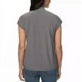 thumbnail image 2 of Buffalo David Bitton Womens V Neck Top Sedona Sage Gray Large, 2 of 3