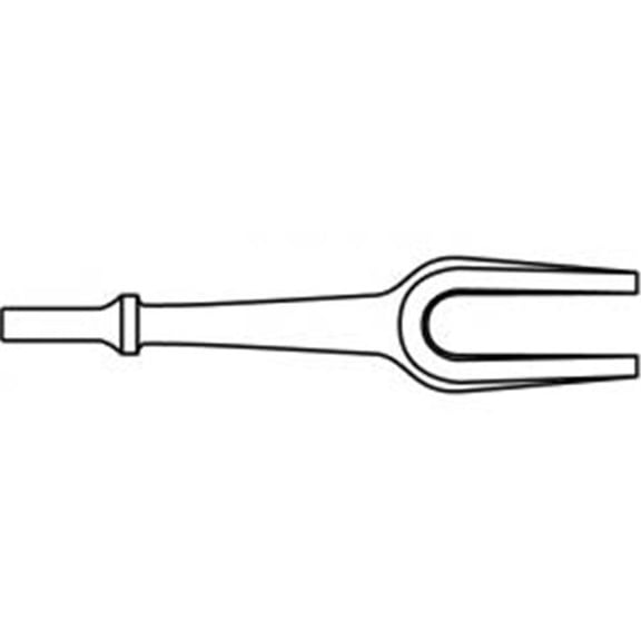 Ajax Tools Works Aja903-0.75 Fork Chisel .75