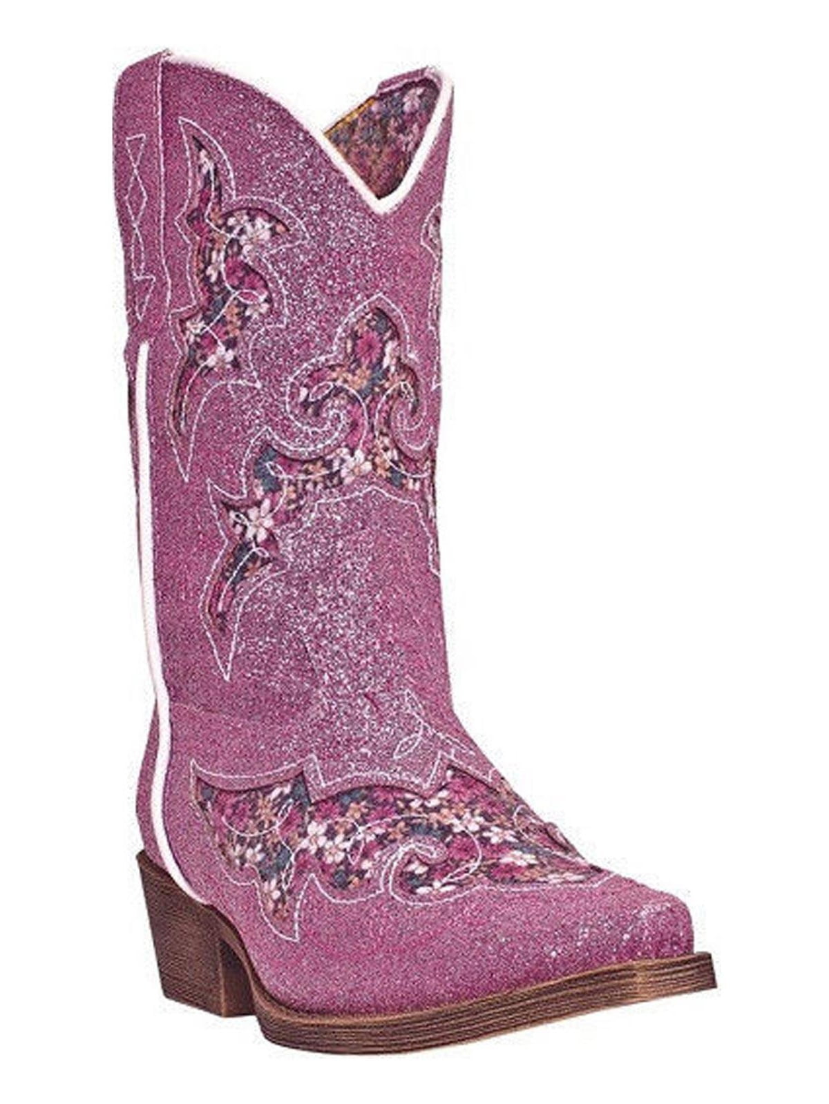 pink cowgirl boots walmart