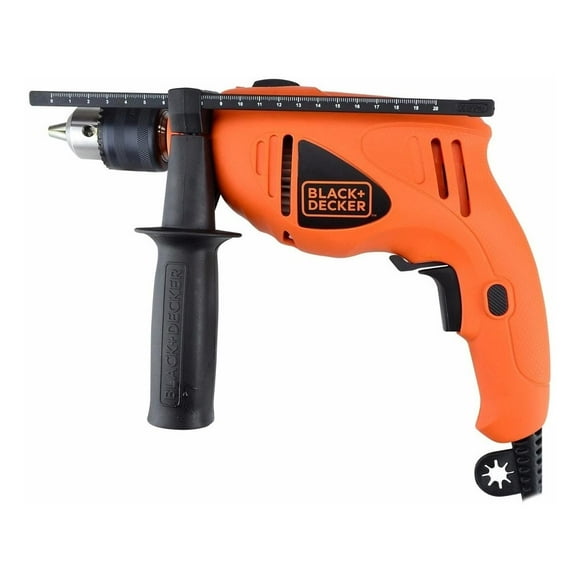 Taladro Rotomartillo 1/2 Vel Variab 550 W Hd500 Black Decker naranja 1 Black+Decker HD500-B3
