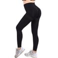 thumbnail image 4 of Mallas de yoga de talle alto para mujer, pantalones de yoga, mallas deportivas, mallas deportivas, 4 of 7