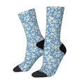 thumbnail image 1 of Balery Floral Retro Style Calcetas Largas con Estampado para Hombre y Mujer – Suaves y Transpirables, Talla Única (US 5-11), 1 of 6