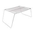 thumbnail image 4 of LEEYNEER 1Set Practical Silver Mini Barbecue Grill Outdoor Barbecue Stand for Family, 4 of 8