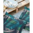 thumbnail image 2 of Pack of 2 Outdoor Pillow Covers, Nordic Palm Tree Tropical Summer Waterproof Square Throw Pillowcase Cushion Decorative Pillow Covers for Couch Patio Tent, 20x20 in, 2 of 6