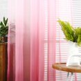 thumbnail image 1 of TINKER Simple Gradient Écran Chambre Gradient Gaze Tige Rideau Famille Décoration, 1 of 7