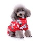 thumbnail image 2 of Pijamas navideños para perros, ropa de invierno para mascotas, pijamas navideños para gatos, monos para perros pequeños, abrigos, ropa de dormir cálida para chihuahuas y pomerani, 2 of 5