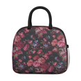 thumbnail image 2 of Womens Pioneer Flower Floral Print Pattern Lunch Box for Work,Insulated Lunch Bag for Women,Loncheras Para Mujer,Leakproof Adult Lunch Bag for Work,Beach,Travel,Picnic,Camping, 2 of 7