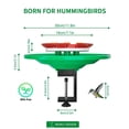 thumbnail image 3 of Fiudx Comedero para Colibríes, Colgante de Plástico con Forma de Abeja, a Prueba de Fugas y Fácil de Limpiar, Atrae Más Pájaros, Decoración de Jardín Al Aire Libre, Capacidad de 355 Ml, 3 of 6
