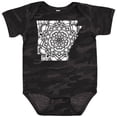 thumbnail image 3 of Inktastic Arkansas Silhouette Mandala Boys or Girls Baby Bodysuit, 3 of 5