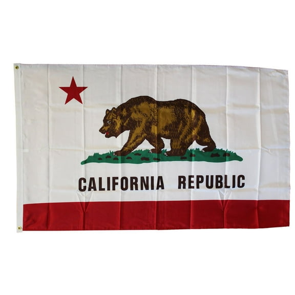 California - 3'X5' Polyester Flag