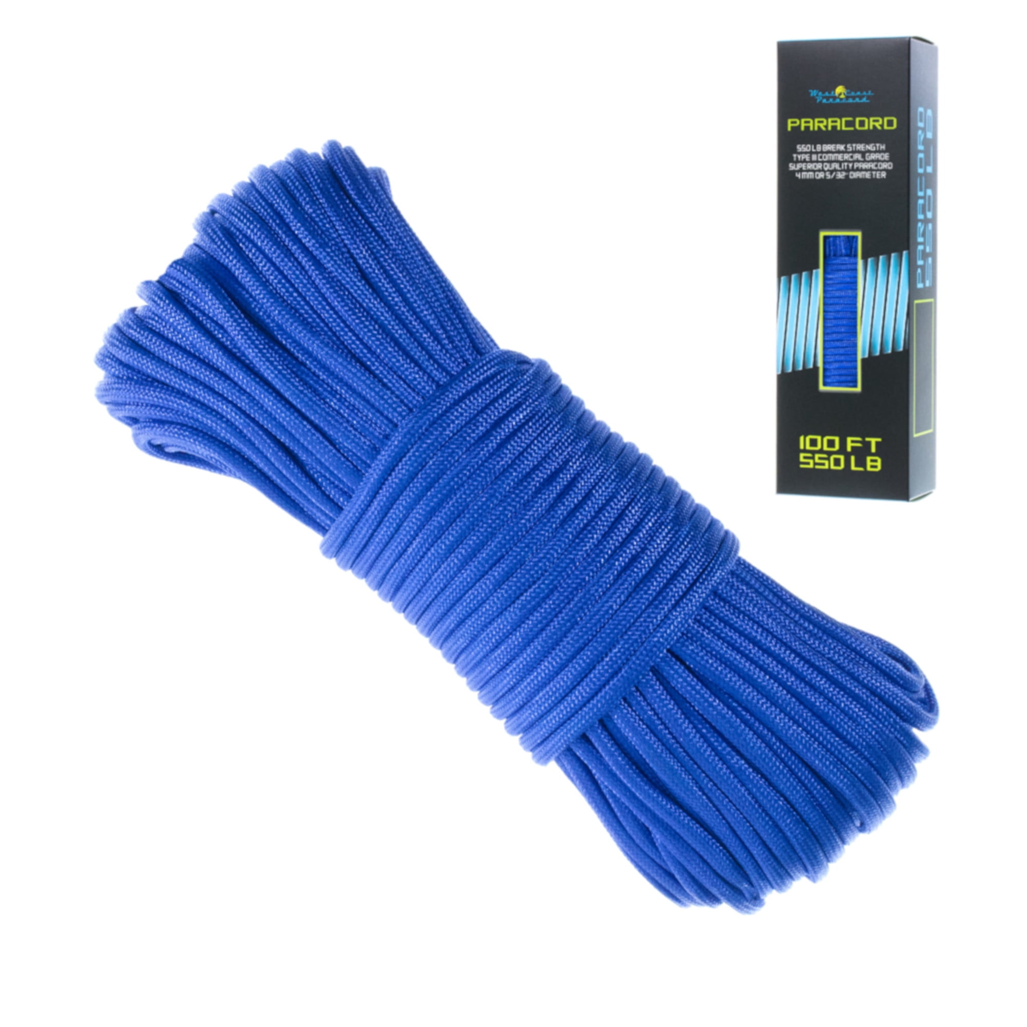 West Coast Paracord Manila Seil | 5,1 Cm Durchmesser | Längen 10-100 Fuß