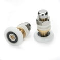 thumbnail image 5 of Porte de Douche - Roue de Remplacement pour Roulettes Coulissantes de Porte de Douche 8 Pcs 25mm, 5 of 5