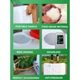 thumbnail image 4 of Water Storage Tank for Camping, Plastic Water Containers with Spigot for Emergency Water Storage Household Outdoor Camping Hiking Self-Driving Tour(Size:80L/21gallon), 4 of 6