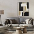thumbnail image 3 of Stupell Industries Mid-Century Minimalist Geometrics in Neutrals Gray Framed Giclee Art, 24 x 30, by Kippi Leonard, 3 of 8