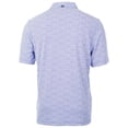 thumbnail image 3 of Men's Cutter & Buck Royal Kansas Jayhawks Virtue Eco Pique Botanical Recycled Polo, 3 of 3