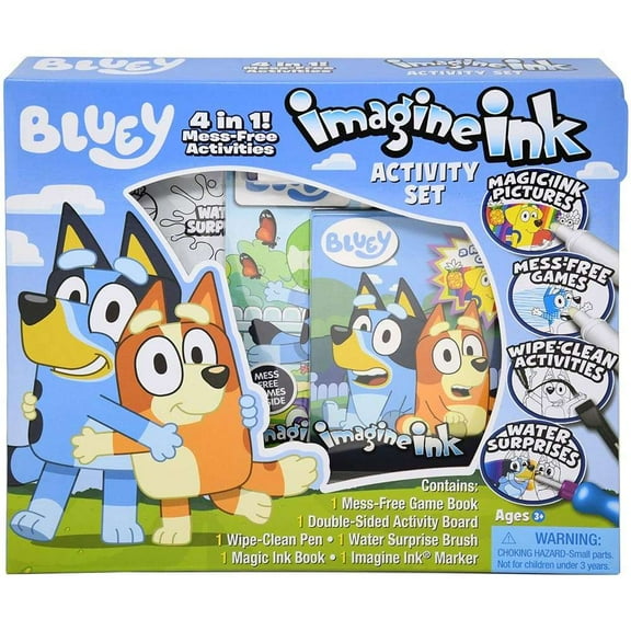 Bendon Imagine Ink Bluey Coloring Art and Craft Kit