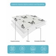 thumbnail image 4 of Full Size Quilt Bedding Set, Black Spring Butterfly Reversible Summer Quilt 3 Pieces, Bow Knot Lightweight Bedspreads Coverlets with 2 Pillow Shams for All Seasons, 4 of 5
