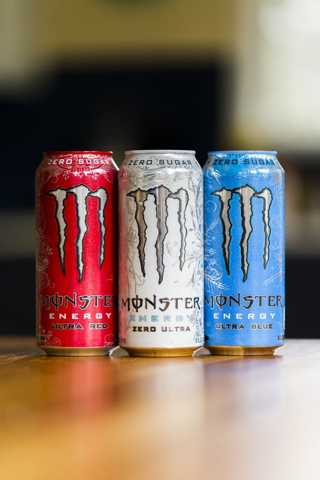 Monster Energy, Ultra VP 3, Red, White, Blue, 16 fl oz 12 Pk (Walmart Exclusive)