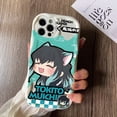 thumbnail image 3 of Funda de teléfono Demon Slayer Nezuko Tanjirou para Xiaomi Redmi Note 13 12 12S 11 11S 10 Pro Plus A3 13C 12C 10C 9C 4G 5G Funda cremosa, 3 of 5