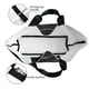 thumbnail image 4 of Fotbe Geometric Lines Dog Art Bolsa Tote Estética de Lona con Estampado para Mujer - Bolsa Reutilizable de Hombro Casual para Vacaciones, Compras, Trabajo y Gimnasio, 4 of 8