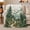 Alpine Lake Trail, variant on Misty Pine Mountain Forest Minimal Landscape Flannel Blanket, Cozy Watercolor Evergreen Couch Throw for Nature Lovers, Warm Bedroom Cabin Home Decor, Christmas Birthday Gift