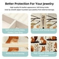thumbnail image 3 of Squirrel Travel Portable Square Jewelry Box Organizing Rings Earrings Necklaces Bracelets for Girls Women, 3 of 6