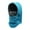 Sky Blue, variant on Fewfanhot Winter Ski BalaclavaHat & Neck Gaiter Integrated Design, Windproof Waterproof Face Mask for Skiing, Snowboarding & Mountain Hiking