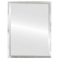 thumbnail image 1 of Miroir Rectangulaire Encadré London - Feuille d'Argent Brun - 17 Pouces x 21 Pouces, 1 of 7