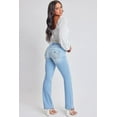 thumbnail image 3 of YMI Jeans Women's Heavy Stitch Mid Rise Bootcut with Embroidery, 3 of 19