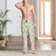 thumbnail image 2 of Fotbe Watercolor Wildflowers Pantalones de Pijama para Hombre, Pantalones de Dormir, Pantalones de Casa con Cintura Ajustable y Bolsillos-XX-Large, 2 of 6