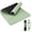 Matcha Green / Black, variant on Gruper Yoga Mat Non Slip, Eco Friendly Fitness Exercise Mat with Carrying Strap,Pro Yoga Mats for Women,Workout Mats for Home, Pilates and Floor Exercises