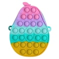 thumbnail image 1 of Bubble Wallet Anti-Estrés Push Bubble Toy Silicona Squeezing Toy Bag Regalo Para Niños Kid Serendint HA041363-03, 1 of 6