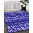 thumbnail image 2 of Ahgly Company Indoor Rectangle Patterned Light Slate Blue Area Rugs, 5' x 7', 2 of 6