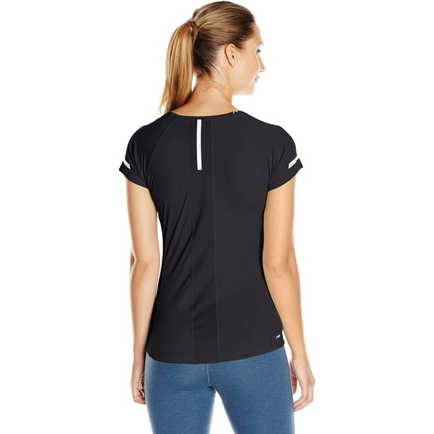 New Balance Women s Ice Short Sleeve Shirt Black Medium Walmart