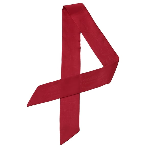 INSPIRE CHIC Women Skinny Scarf Plain Solid Color Pure Long Scarves Neckerchief