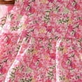thumbnail image 5 of MEZZALL Toddler Girls' Floral Sleeveless Dress With Bow Detail Summer Princess Party Dress 100/9 Classic Kids Wear, 5 of 9