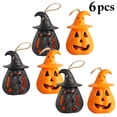 thumbnail image 2 of 6PCS Halloween Lantern Hanging LED Pumpkin Light Pumpkin Lamp for Bar Pub Home, 2 of 10