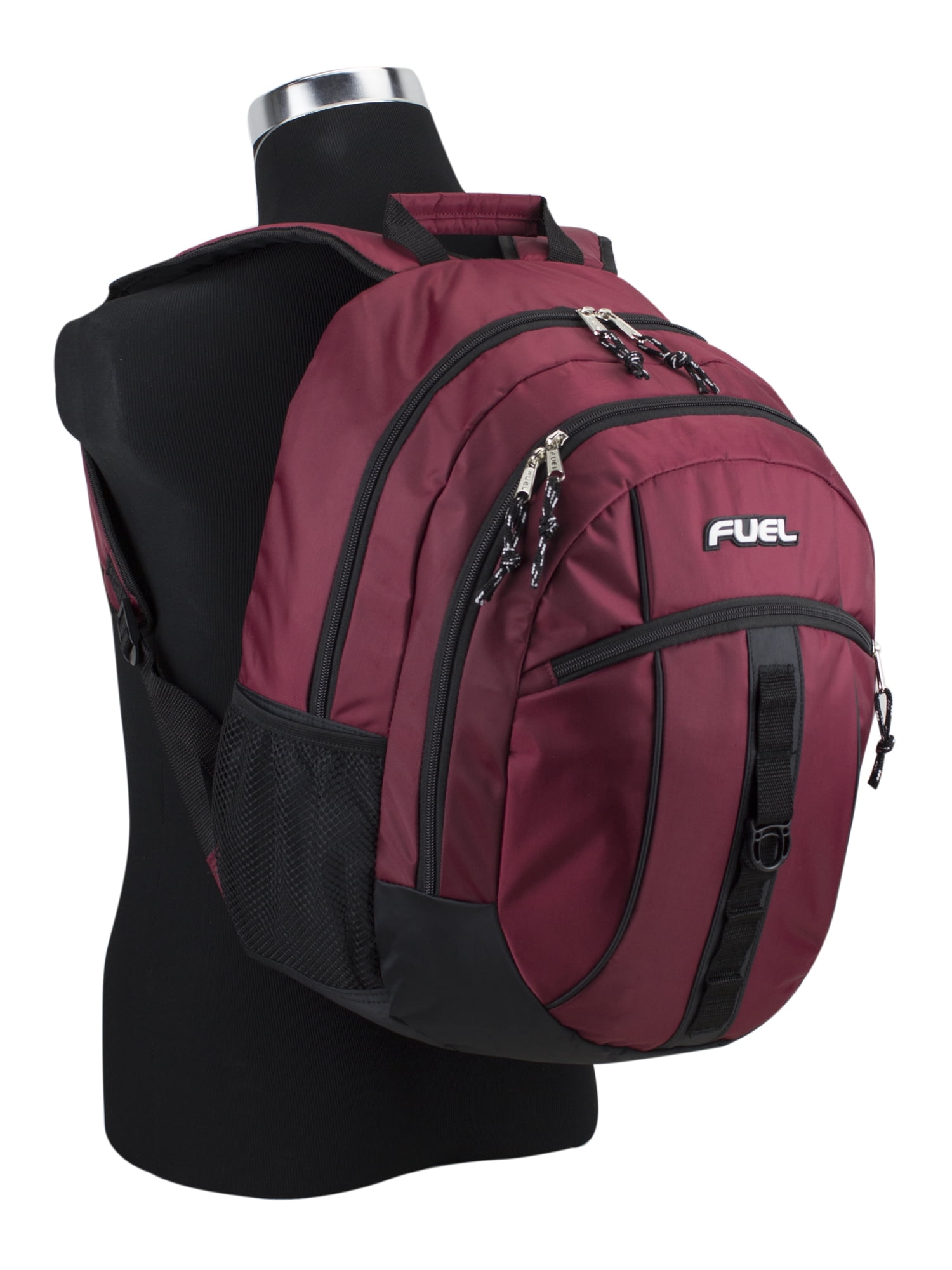 Fuel Active School Backpack, Burgundy