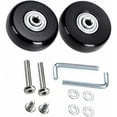 thumbnail image 1 of Desiderio Kit de Repuesto de Ruedas para Maleta 45 mm, Rueda para Maleta, Reparación de Maleta para Equipaje Rueda silenciosa de Goma Rueda de Repuesto giratoria Universal Transporte Reemplaza la, 1 of 1