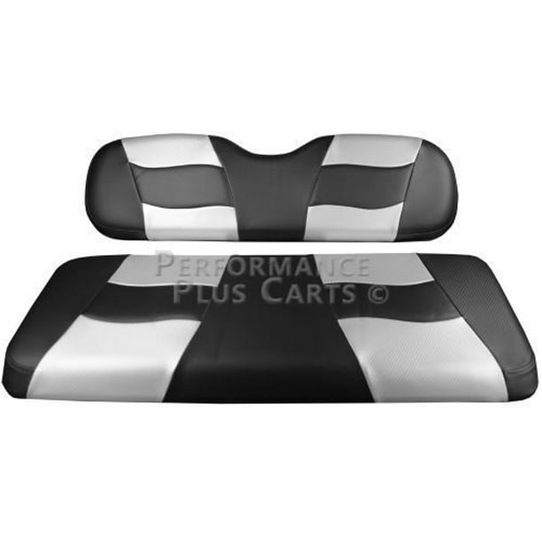 Ezgo Rxv Golf Cart Front Seat Cover Riptide Black And Silver Carbon Com - Ezgo Golf Cart Front Seat Covers Ezgo Rxv Golf Cart Front Seat Cover Riptide Black And Silver Carbon Com - Ezgo Golf Cart Front Seat Covers