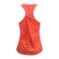 thumbnail image 7 of Womens Workout Tank Tops Sleeveless Cropped Tank Tops Scoop Neck Basic Undershirt Sleeveless Shirts Oversized Gym Clothes (Orange,M), 7 of 7