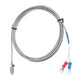 thumbnail image 3 of 1/2/ K Type Thermocouple M8 Screw Thread Temperature Sensor Wire 0-400 Degrees Celsius, 3 of 8