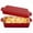 Red, variant on Hawsaiy Rectangular Enamel Dutch Oven with Ergonomic Binaural Handles, Perfect for All Stovetops and Oven Cooking, Dark Blue