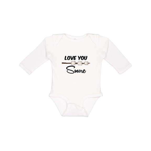Inktastic Love You Smore Marshmallow Boys or Girls Long Sleeve Baby Bodysuit