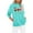 Green, variant on Tetras tops for Women Trendy,Fashion Women's Casual Long Sleeve Round Neck Ladies Sweatshirt,Pocket Tops Blouse