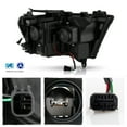 thumbnail image 3 of AKKON - Fits 2019-2022 RAM 1500 [Halogen Type] Chrome Headlights Pair w/ LED High&Low Beam + Sequential Signal + Running Tube, 3 of 7